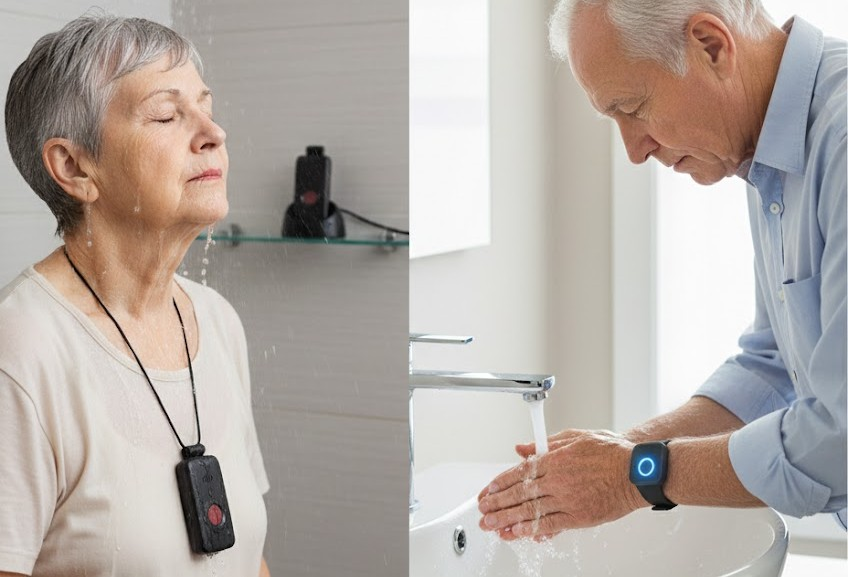 Water-Resistant Medical Alert Device